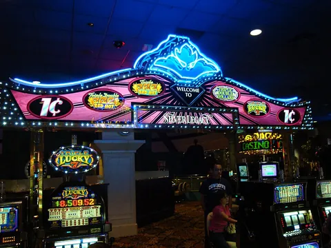 Casino slot floor
